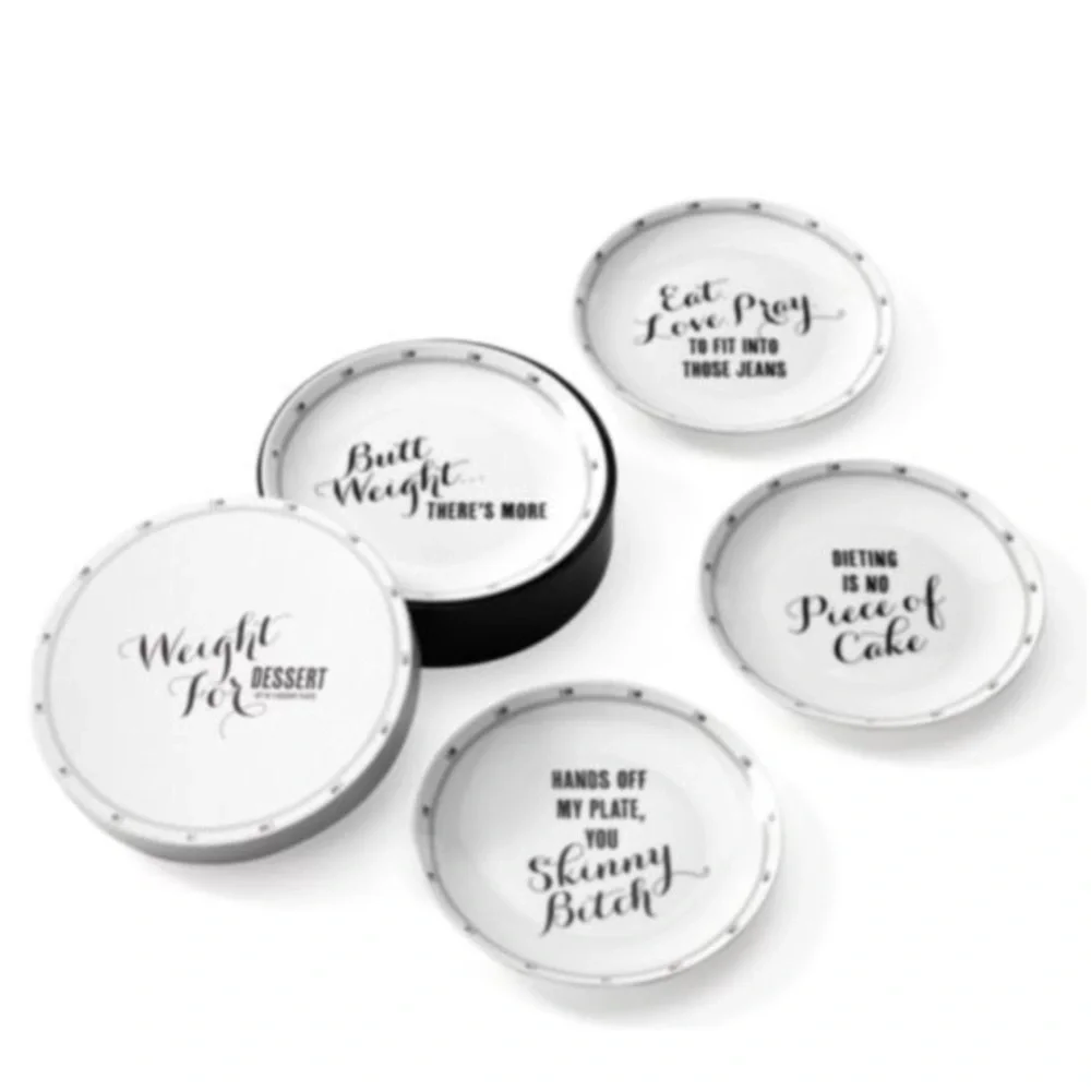 Z Gallerie Weight for Dessert Plate Set